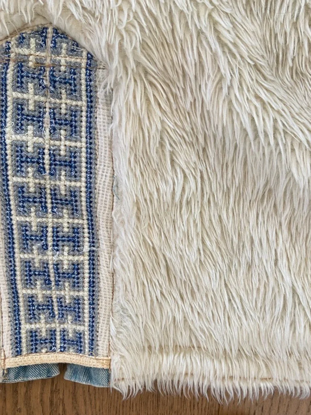 Free People Denim and Sherpa Jacket - Picture 11 of 16
